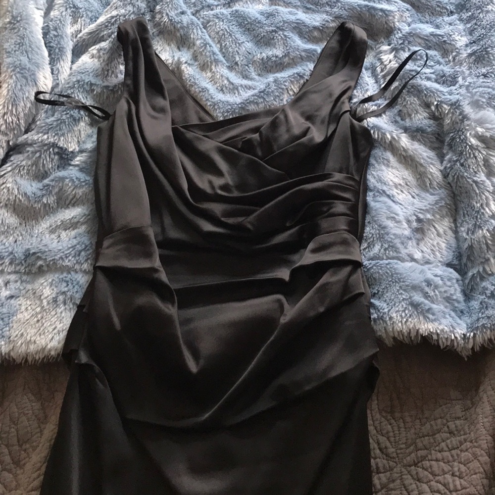 Black dress for evening or wedding